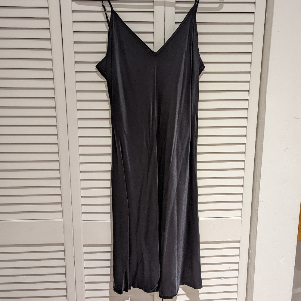 Quince 100% Silk Slip Mini Dress